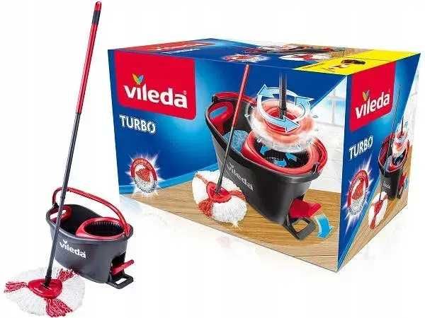 Швабра з відром Vileda Turbo 2в1