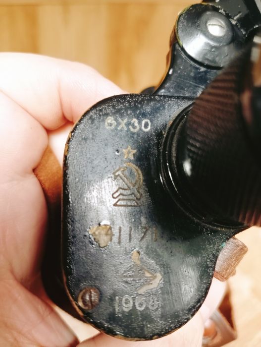 Армейский бинокль СССР
