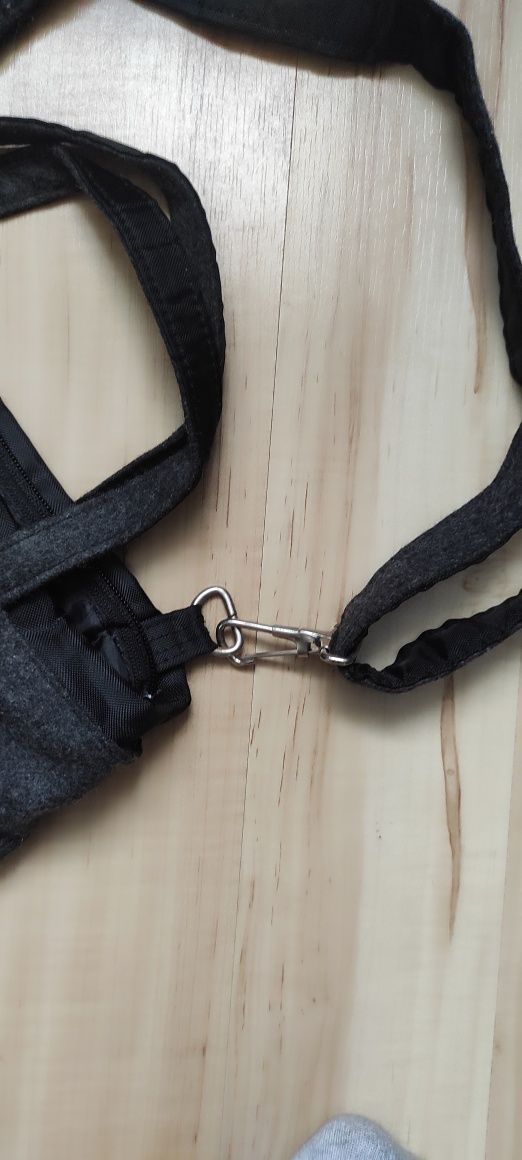 Szara torba na ramię old school vintage Y2K szara
