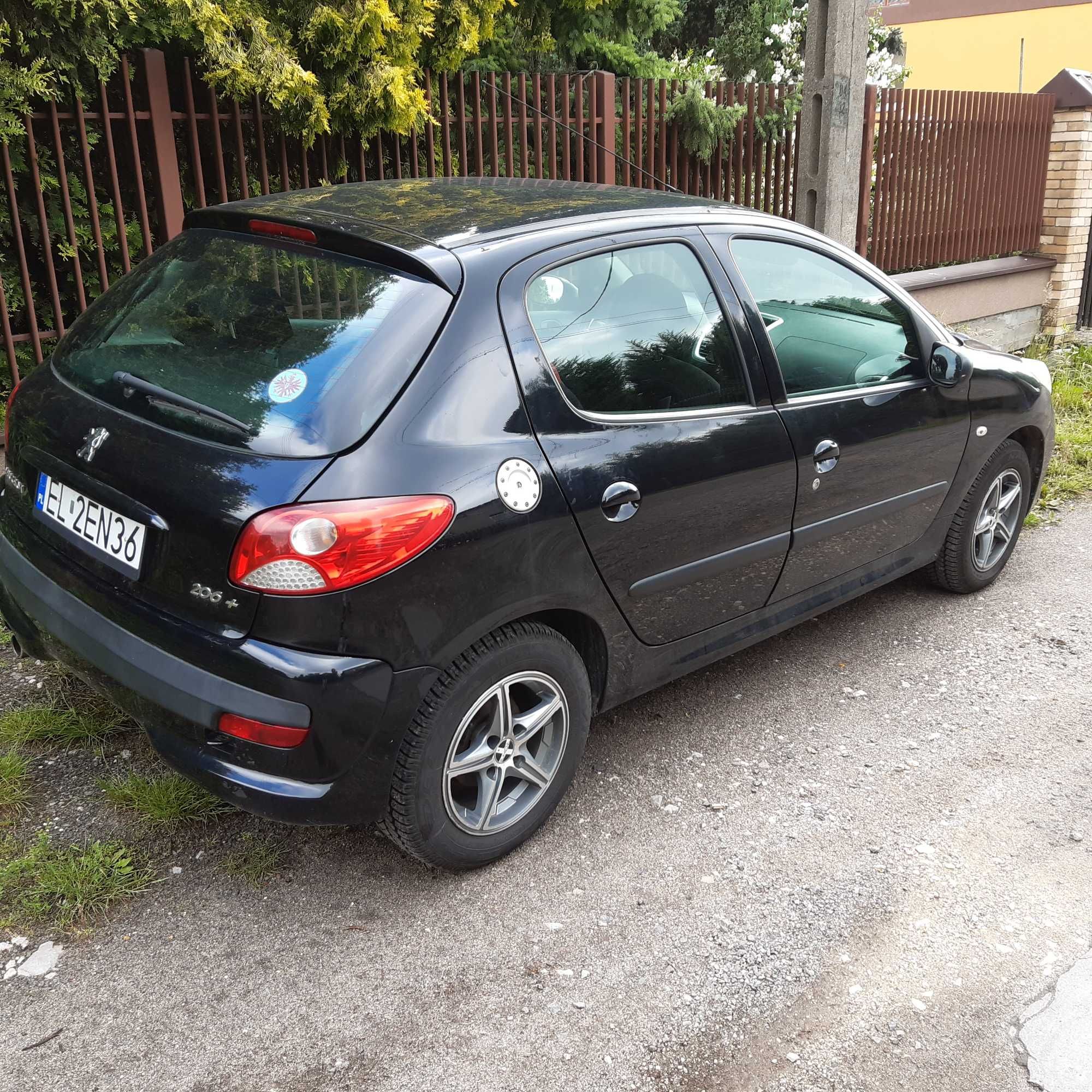 Peugeot 206+ Plus 5drzwi 1.4i Klima zadbany do jazdy niski przebieg