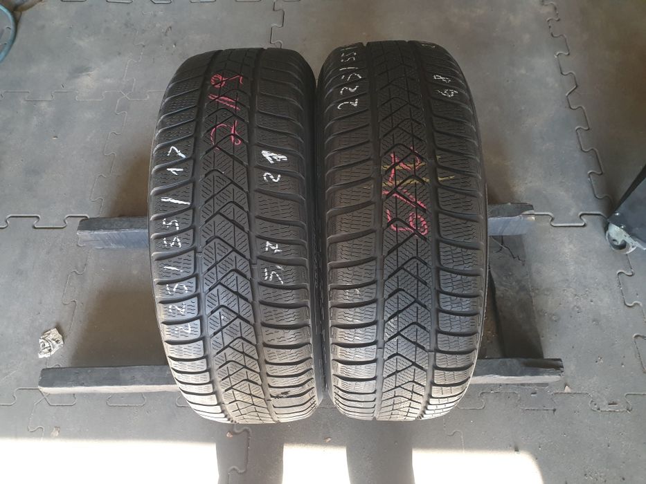 Opony 225/55R17 Pirelli Sottozero 3 2021r Super stan Zima zimowe