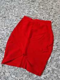 Czerwona dopasowana spódnica MyBangadeDress
