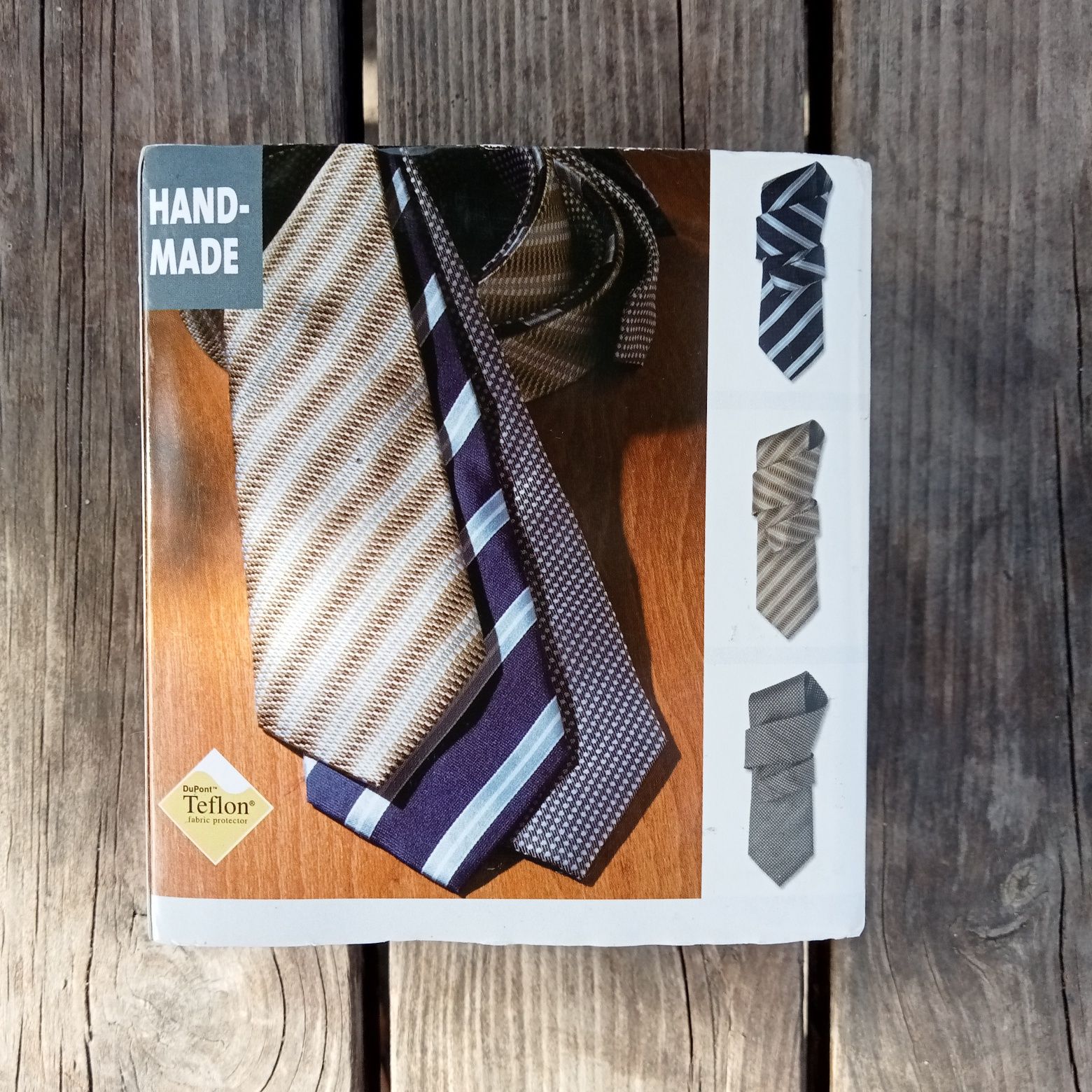 Zestaw dwupak jedwabne krawaty marc Kostner nowe z metką w pudełku 2x