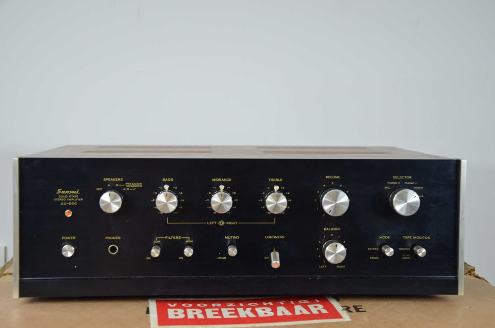 SANSUI AU-666 WZMACNIACZ klasyk okazja Oryginał Japan