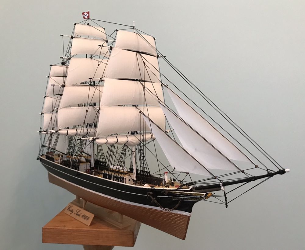 Модель корабля парусника CUTTY SARK