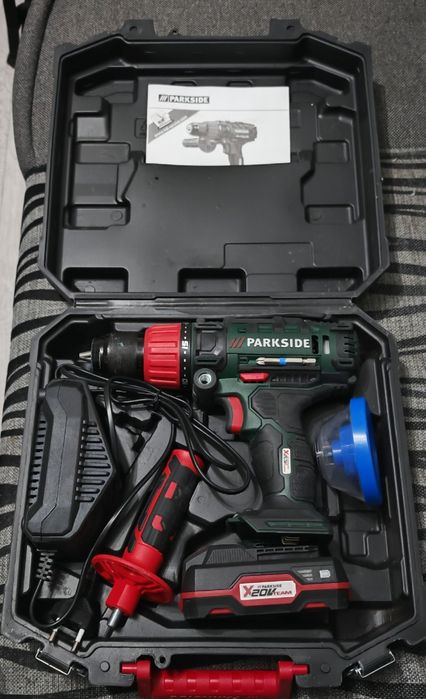 Zestaw Wiertarko - wkrętarka z udarem