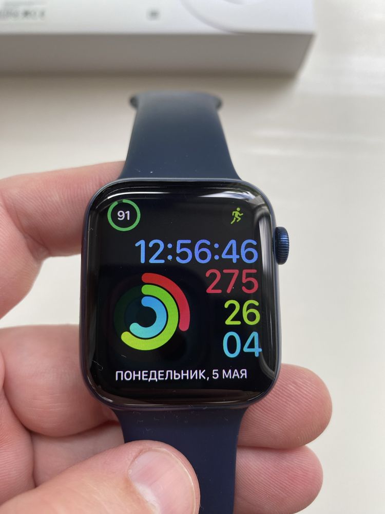 Apple Watch Series 6 GPS 44mm Blue Aluminum