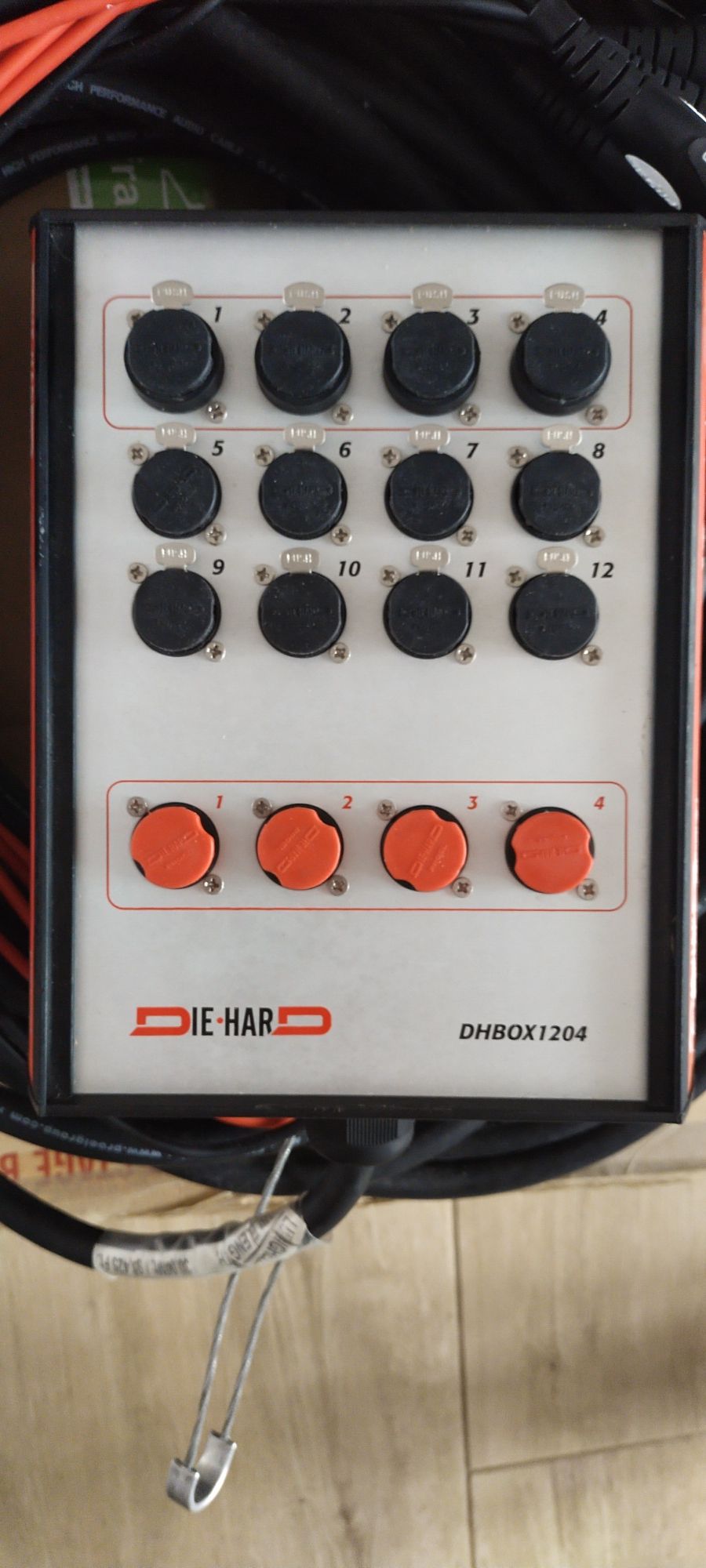 Kabel sceniczny, pyta, snake, multicore, Stage Box Proel DieHard DHBOX