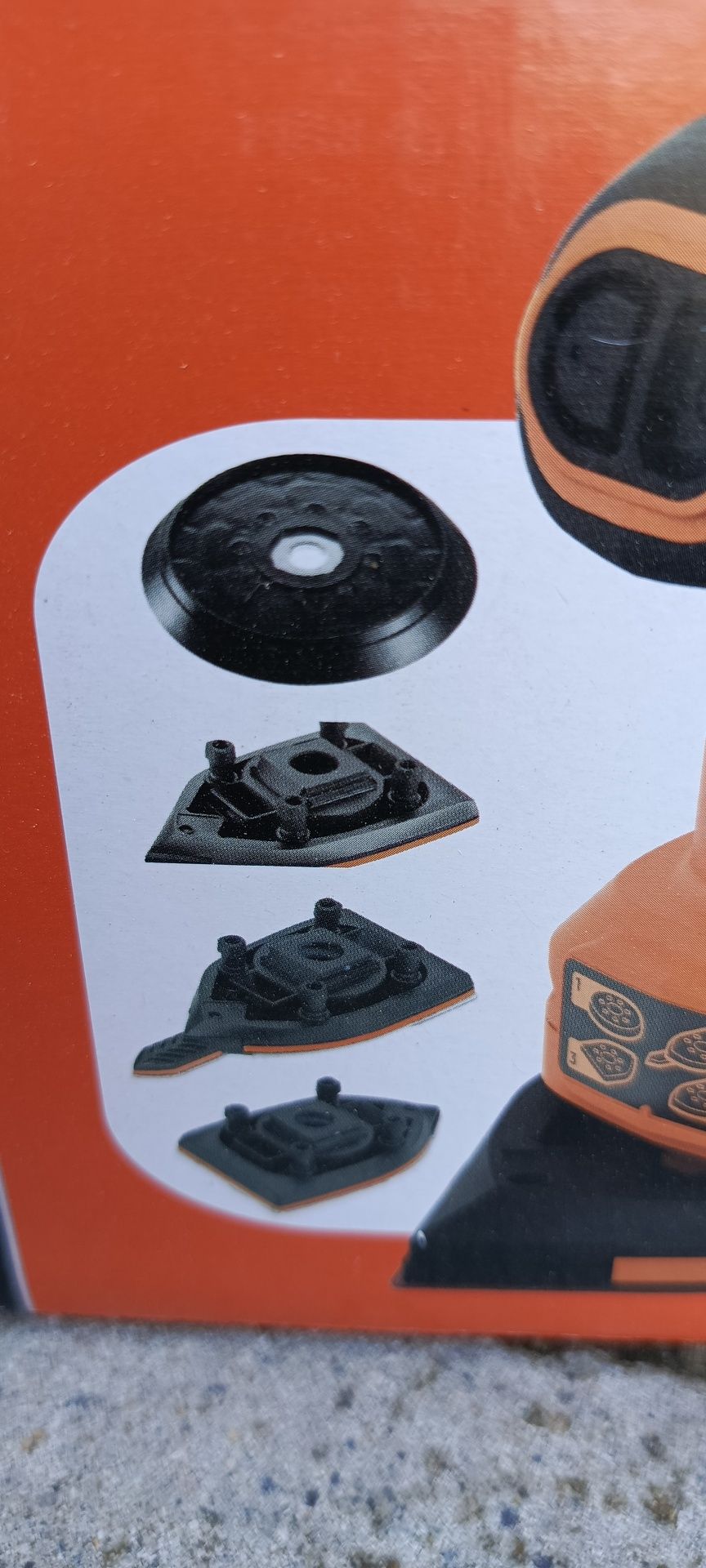 Szlifierka oscylacyjna mimośrodowe delta Black decker