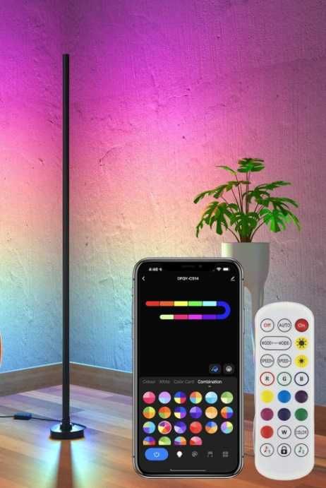 Inteligentna lampa LED, WiFi, RGB-IC, sterowanie aplikacją