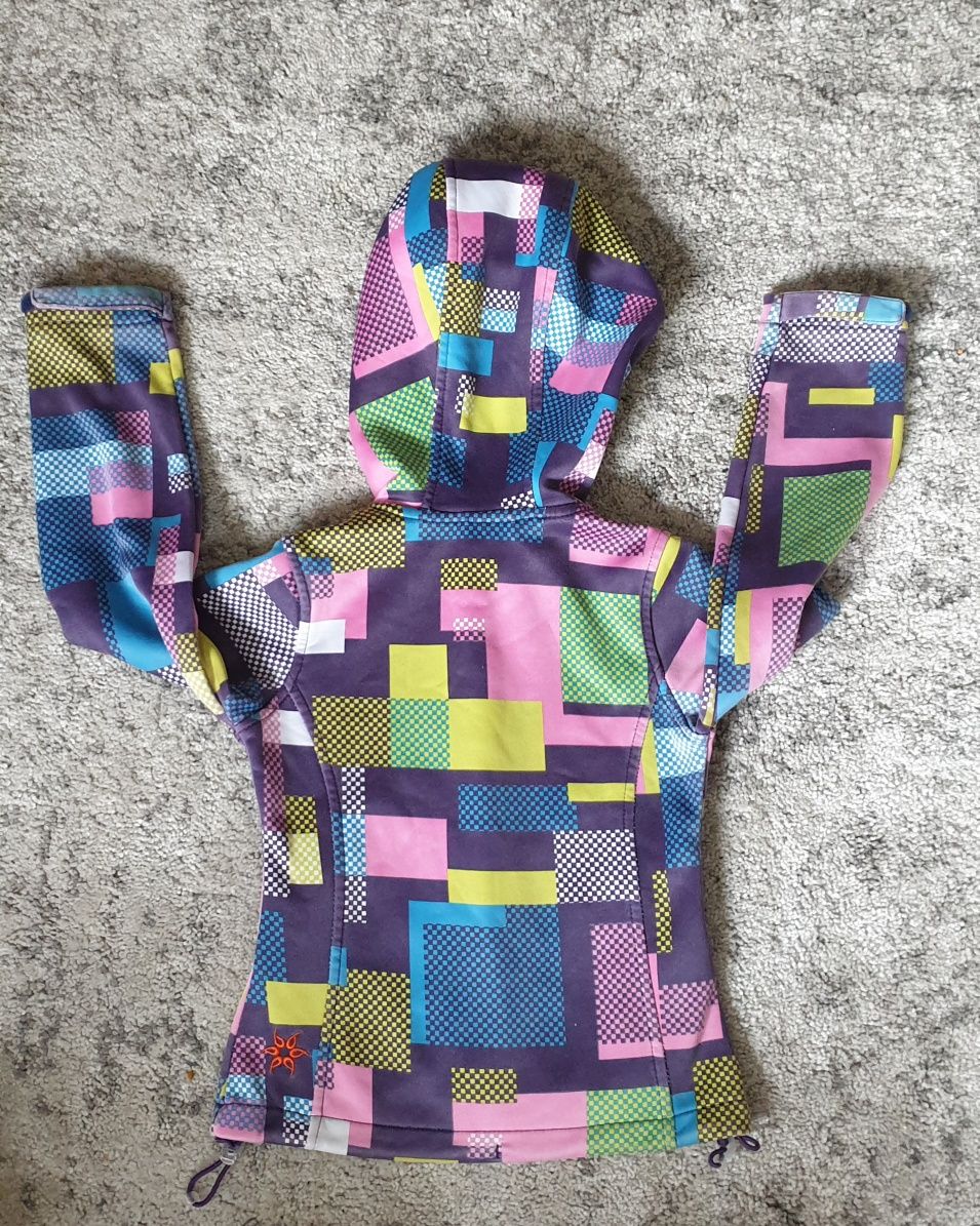 Bluza kurtka z kapturem softshell minecraft