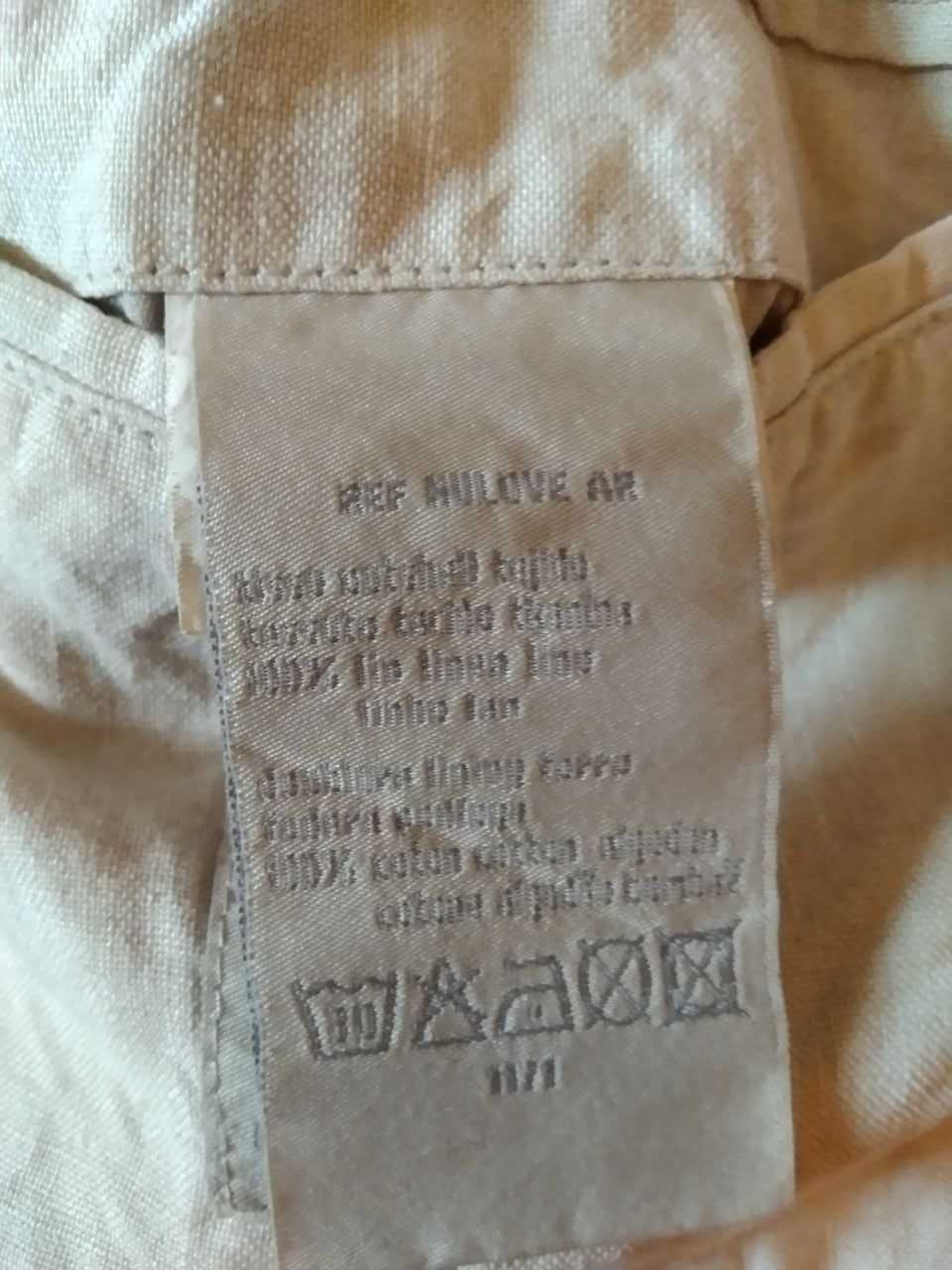 Красивый льняной пиджак большого размера от Celio
