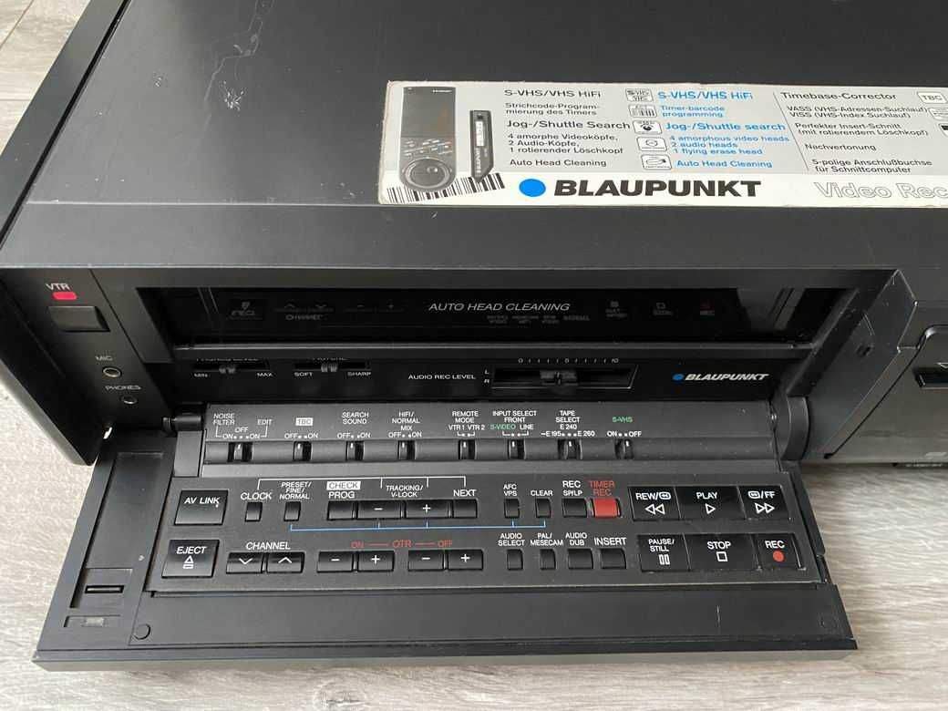 Magnetowid VHS Blaupunkt RTV-950 + oryginalny pilot