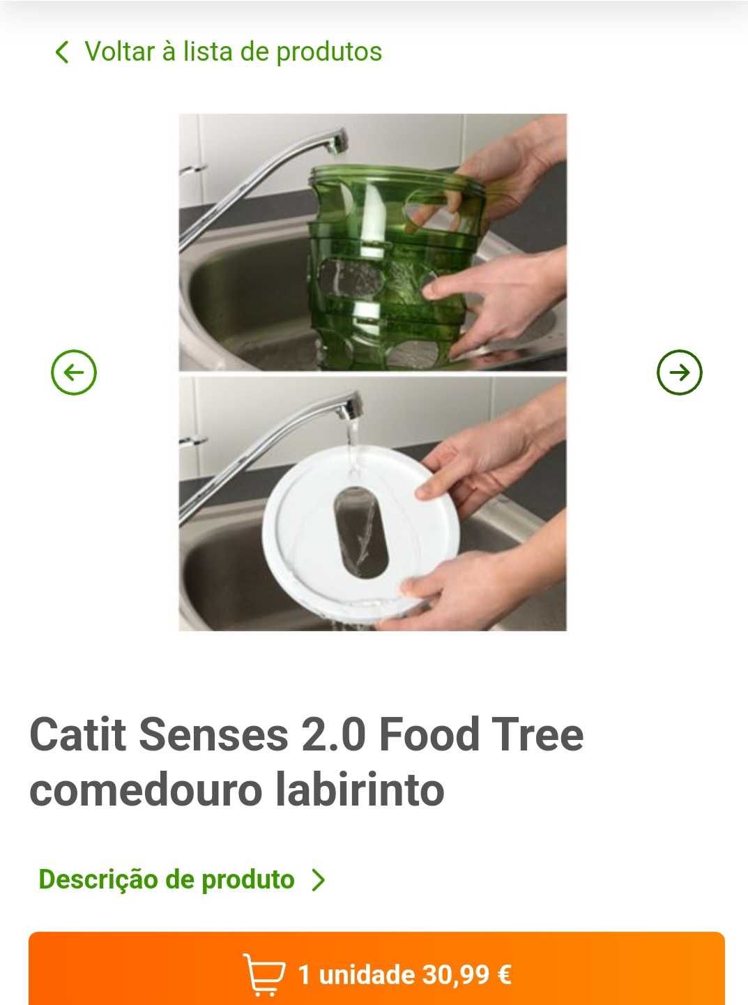 Catit Senses 2.0 Food Tree comedouro labirinto