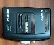 Walkman Sony-Leitor de cassetes e radio