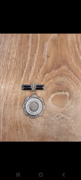 Odznaka Zasłużony Pracownik Łączności srebrna