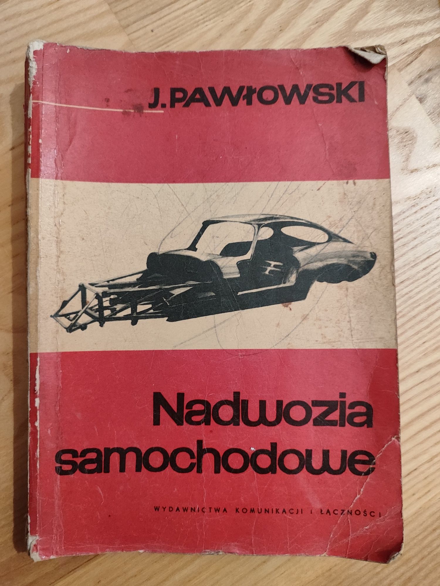 Nadwozia samochodowe Pawłowski książka