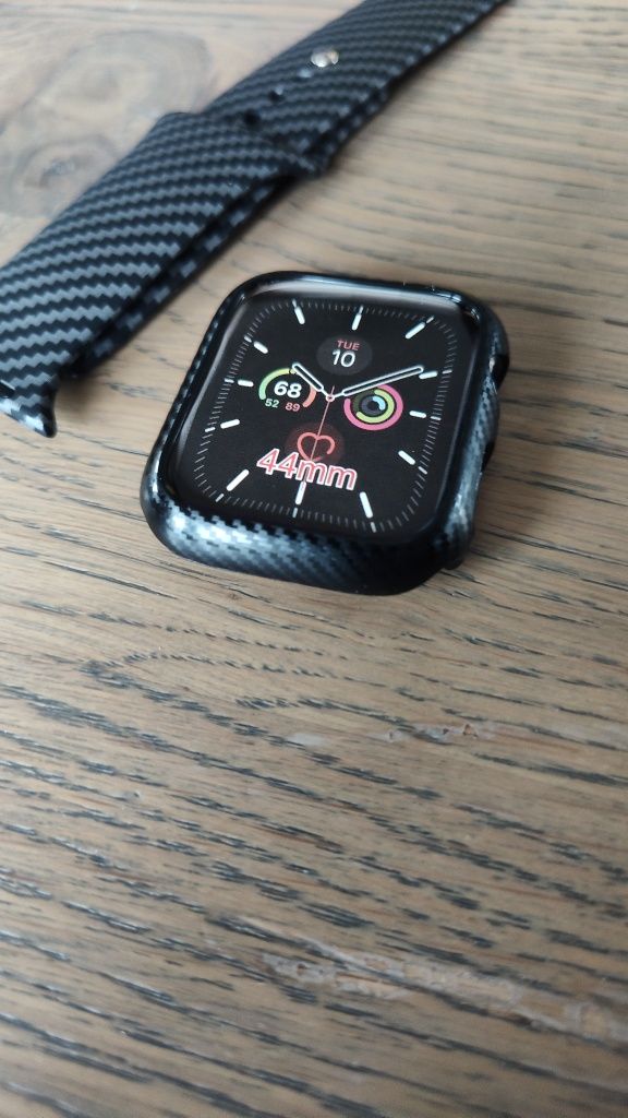 Obudowa case Apple Watch wzór carbon karbon 44