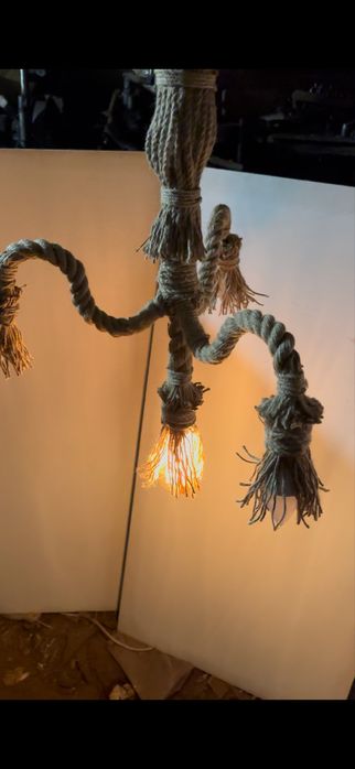 Люстра лофт канаты