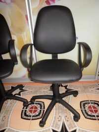 стул-стулья кресло офисное спинка ортопед ( перетяжка новым кожзамом )