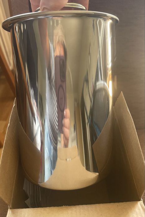 Garnek do szparagów + szynkowar