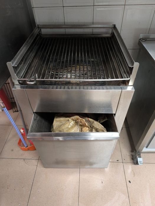 Grelhador industrial em inox