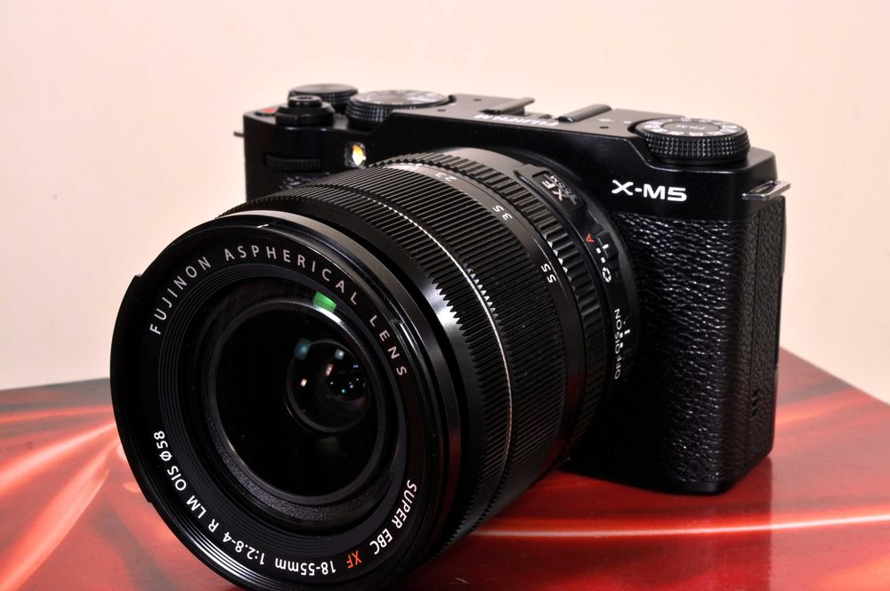 Fuji X-M5 Nova + Fuji XF 18x55 OIS, garantia Fuji Portugal