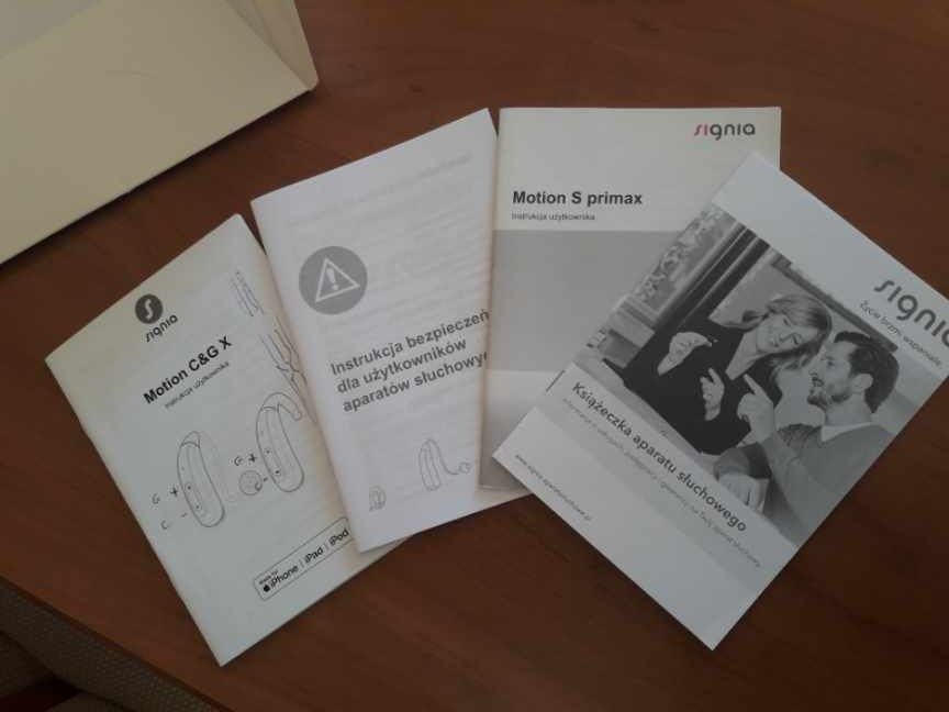 Aparaty słuchowe Signia Motion Charge&Go 2X