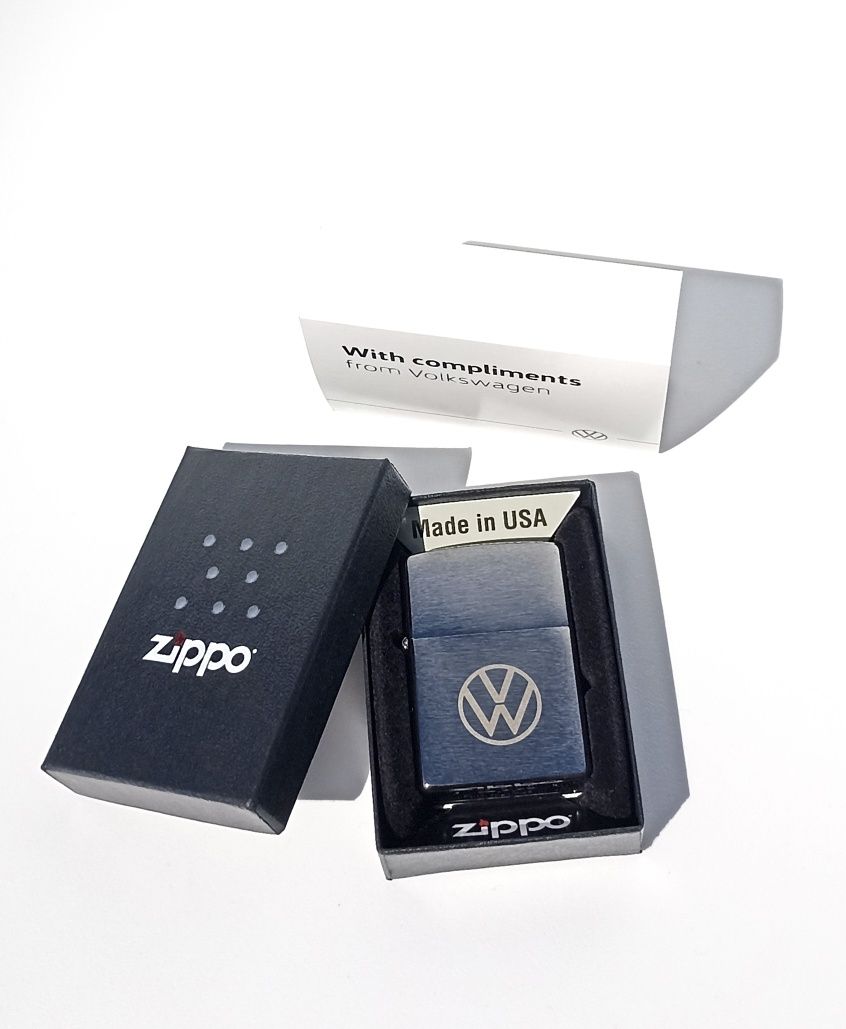 Запальничка Zippo Фольксваген Зажигалка Volkswagen метал оригінал