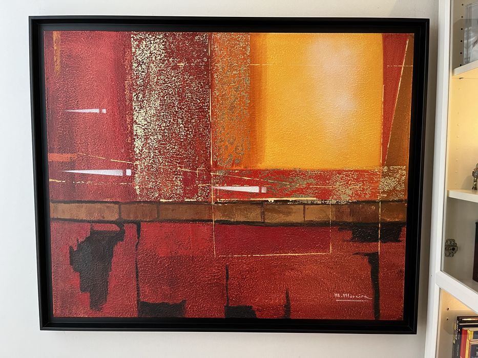 Quadro pintado à mão