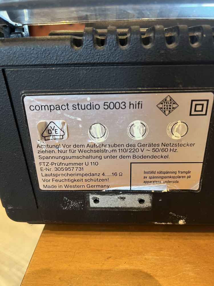 Gramofon combo Dual