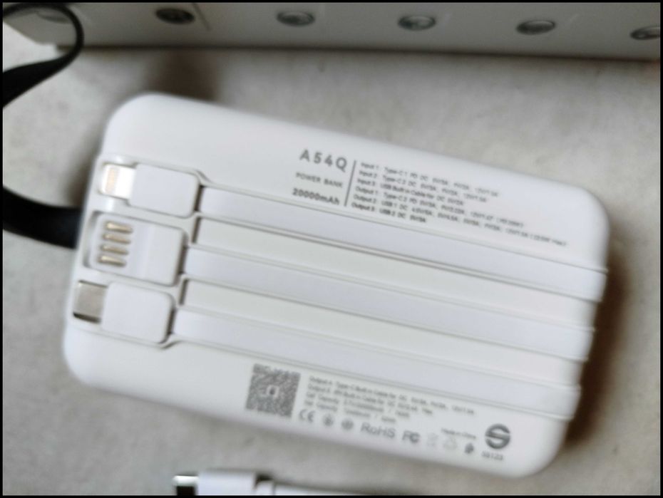 Power Bank KONFULON A54Q 20000mAh PD20w 22.5W PD QC3.0