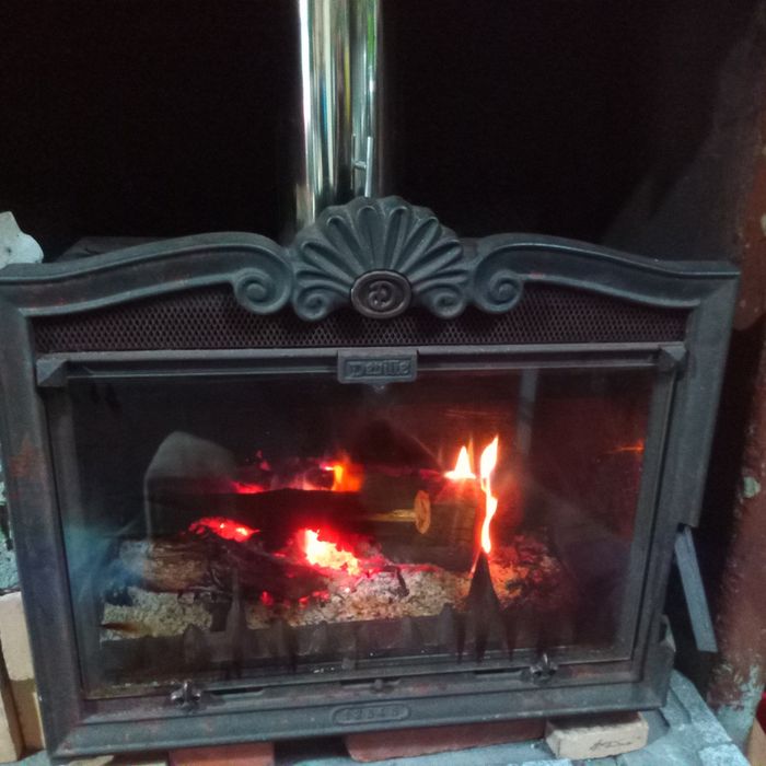 Salamandra/recuperador de calor