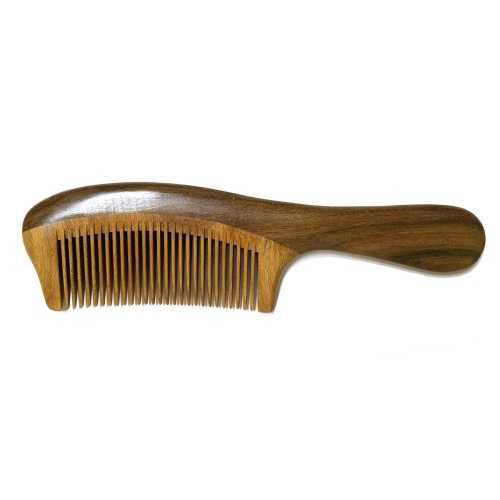 Расческа деревянная из натурального сандала для волос
