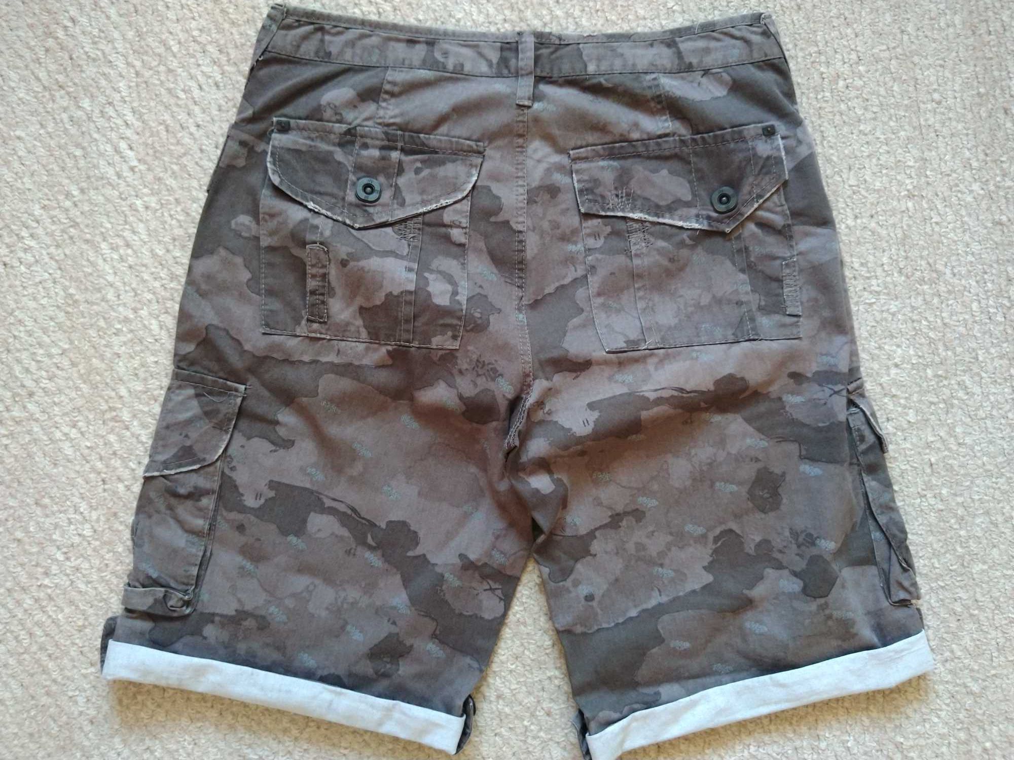 Шорти мілітарі карго River Island 30. original (нові) Crosshatch 36.