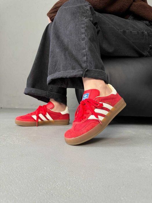 Кросівки Adidas Gazelle Red premium