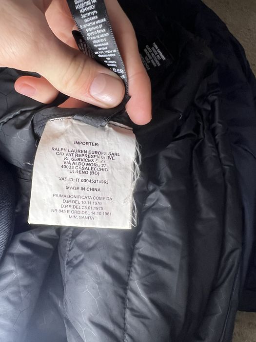 Мікропуховик RLX polo ralph lauren XL