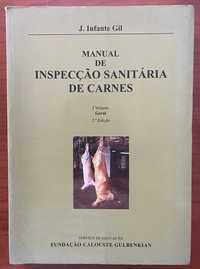 Livro "Manual de Inspecção Sanitária de Carnes" de J. Infante Gil