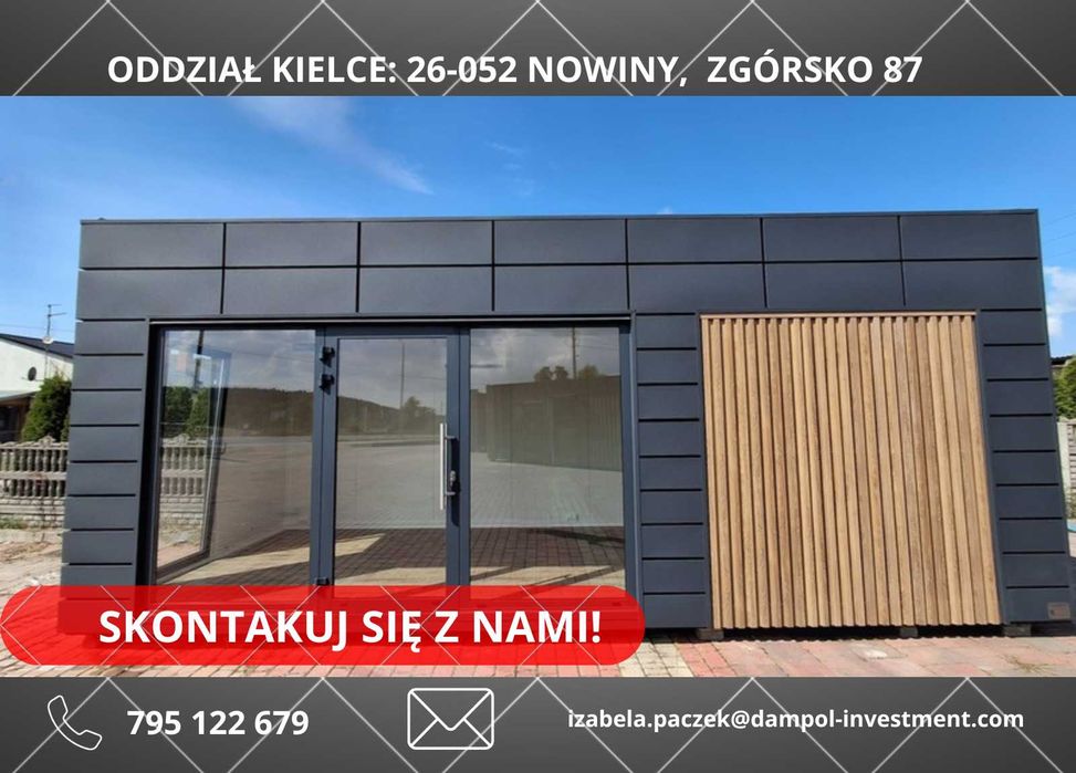 Pawilon/Kontener biurowy , handlowy,usługowy