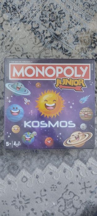 Najlepsza cena!!! Nowa gra Monopoly Junior kosmos