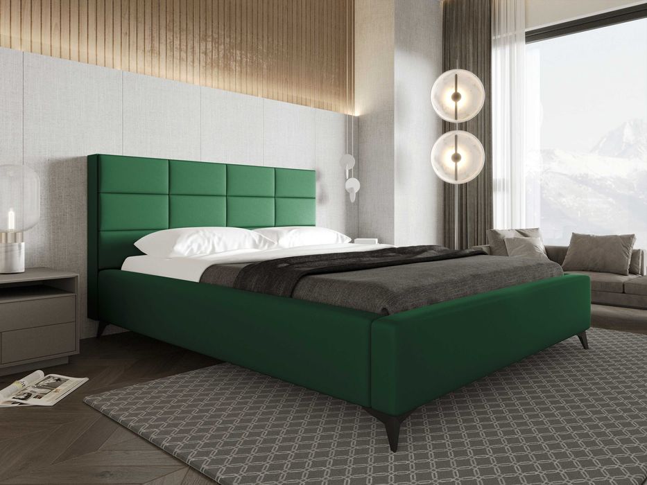 Łóżko tapicerowane do sypialni z POJEMNIKIEM różne wymiary i kolory