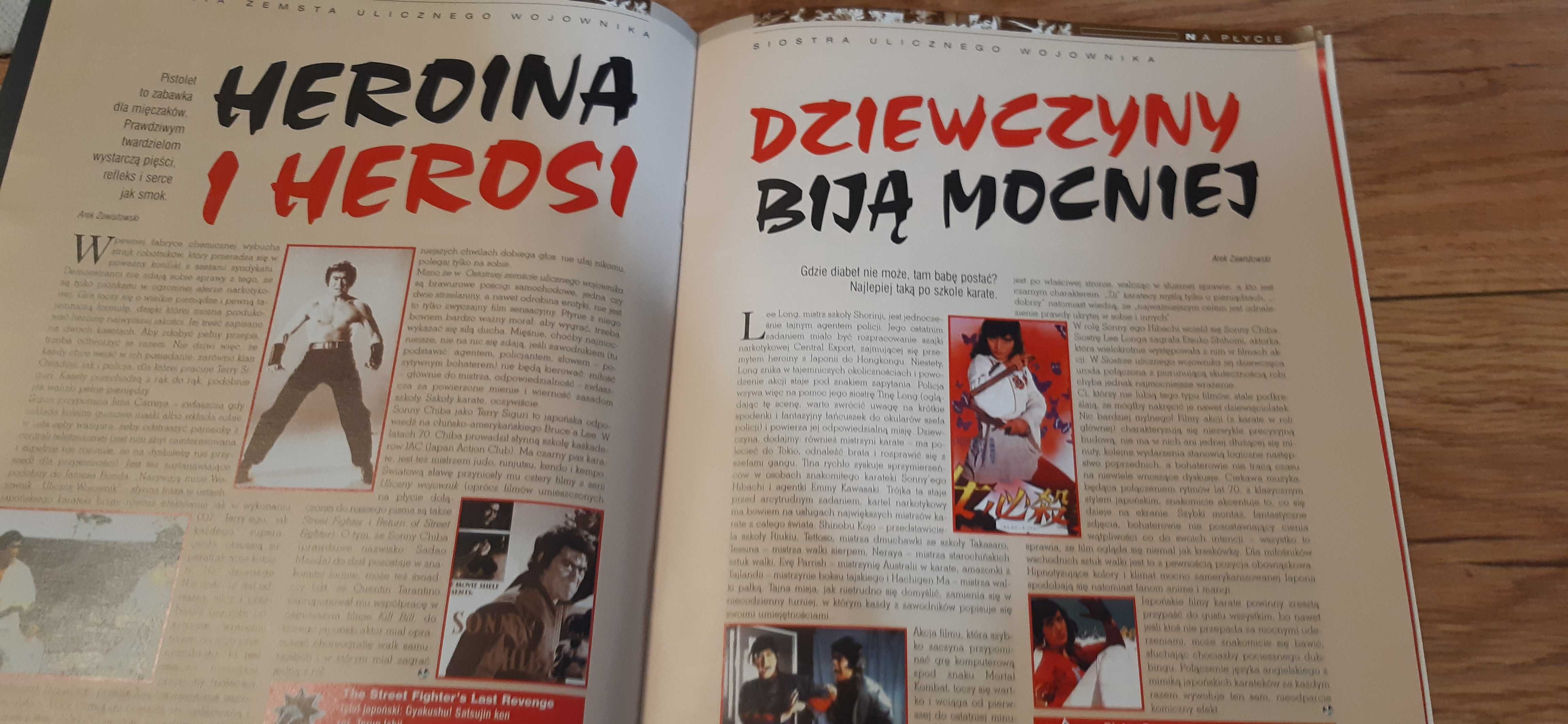 stara gazeta kino domowe legendy kubg-fu bruce lee