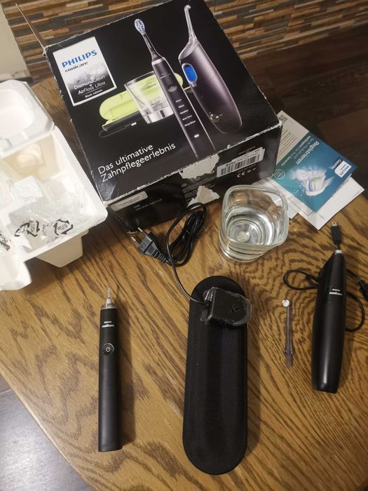 Irygator PHILIPS Sonicare + szczoteczka