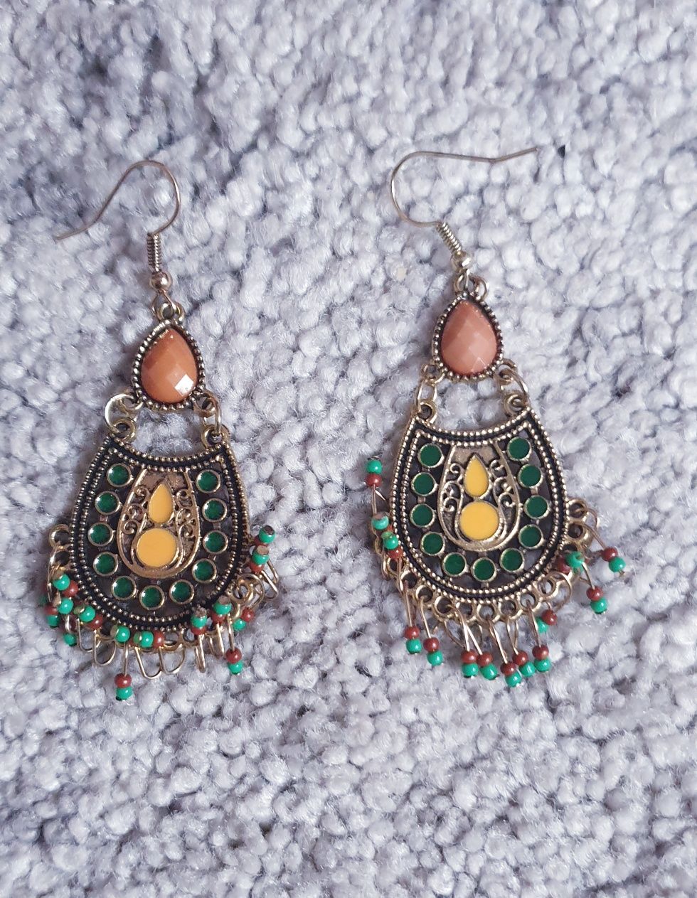 Kolczyki  Nowe wiszace boho hippie