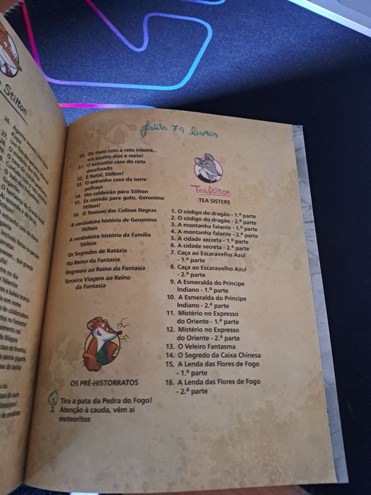 Livro Jerónimo Stilton