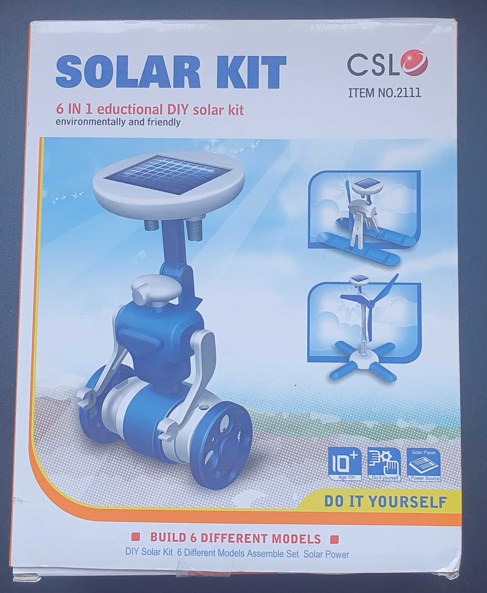 Zabawka Solar Kit  Robot 6 w 1