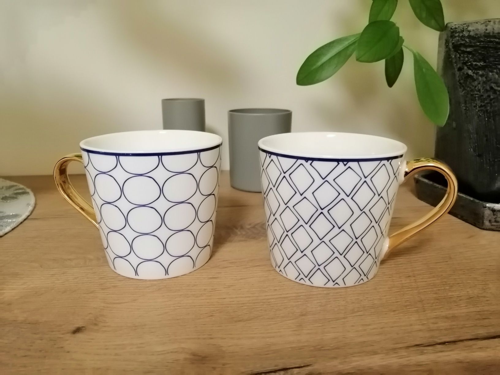 Kubki nowe duże ceramiczne