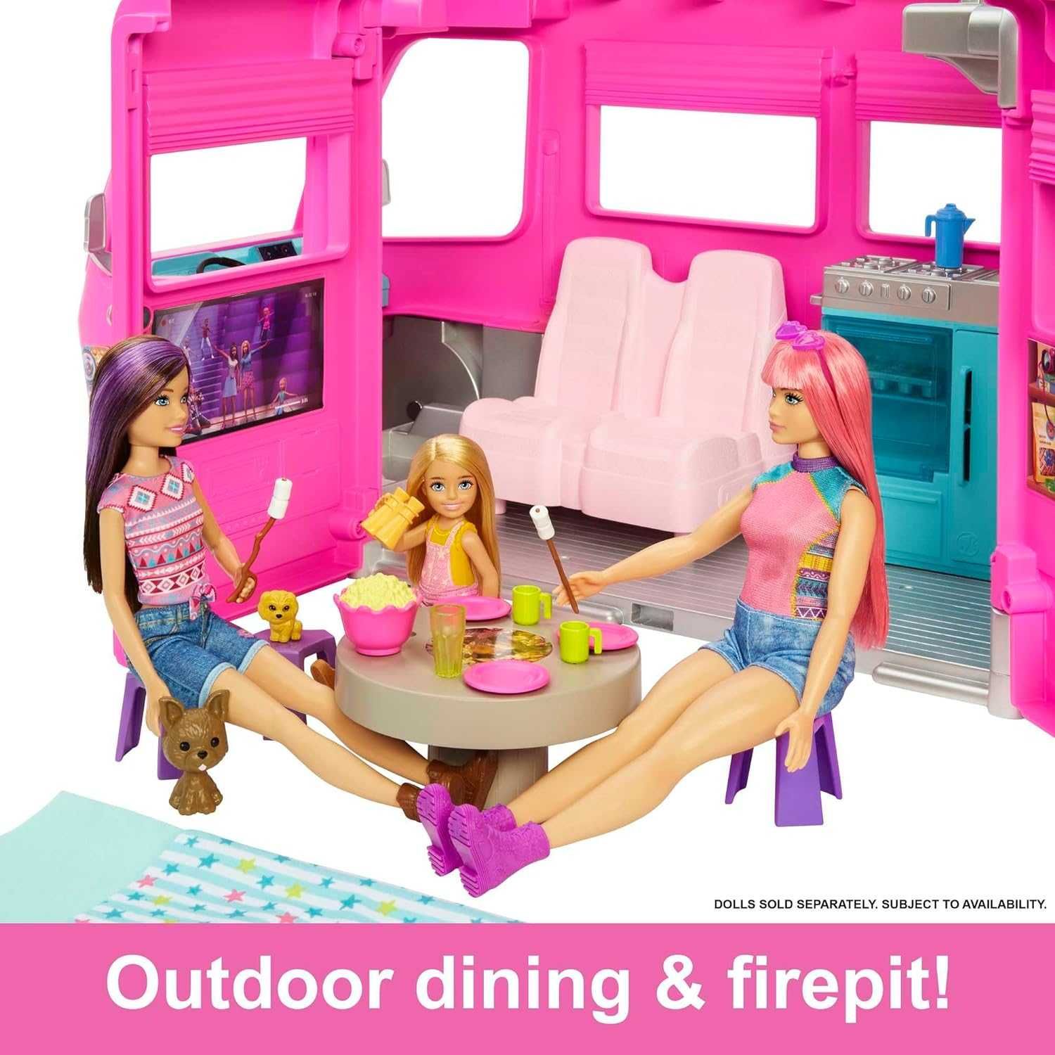 Великий автобус Барбі Кемпер мрії Barbie Dream Camper HCD46