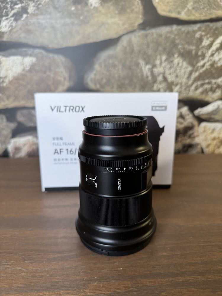 Viltrox 16mm f/1.8 Sony