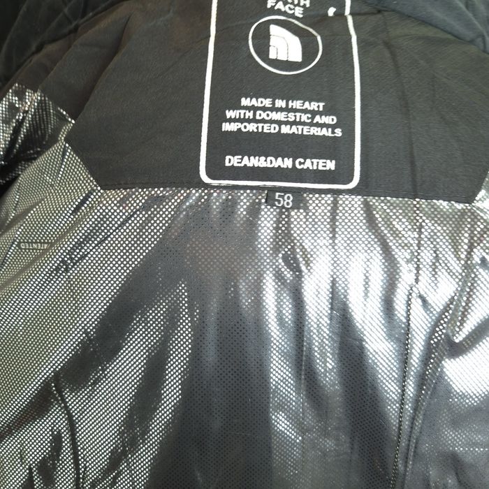 Чоловіча зимова куртка TNF великі розміри